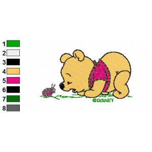 Baby Pooh and Friends Embroidery 10